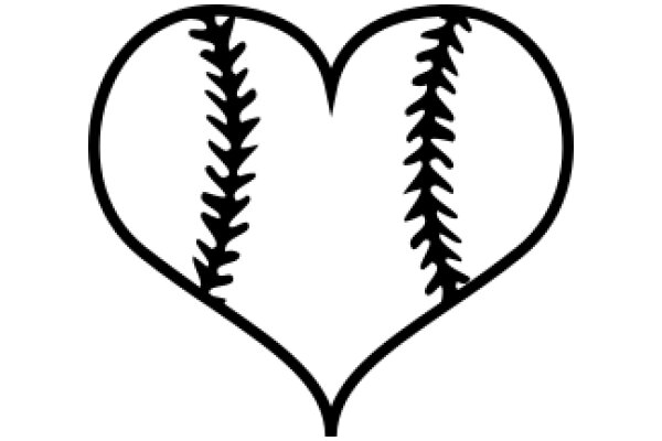 Baseball Heart Logo