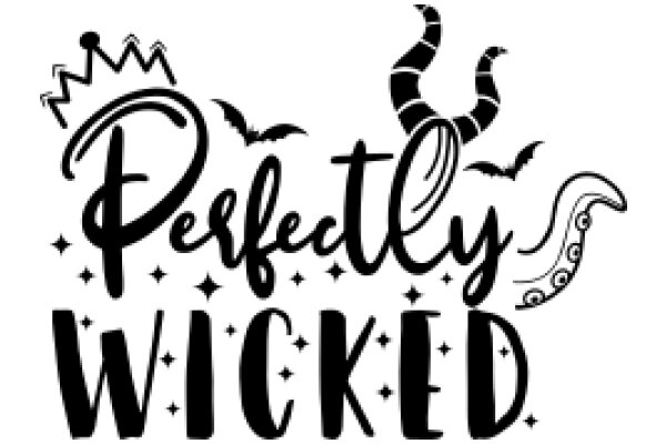 Perfectly Wicked: A Halloween-themed Logo