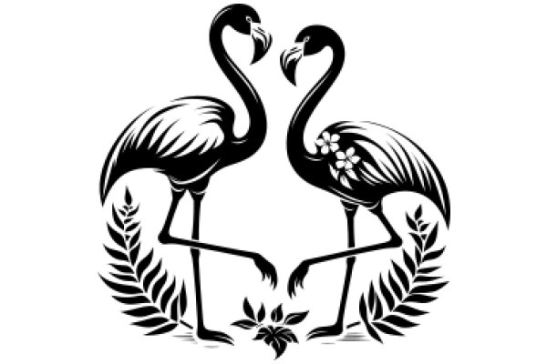 Elegant Flamingo Design