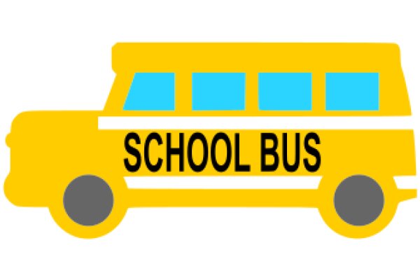 Vibrant School Bus Icon