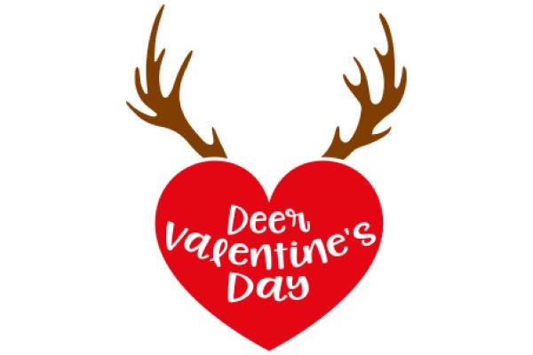 Celebrating Valentine's Day with a Deer Heart