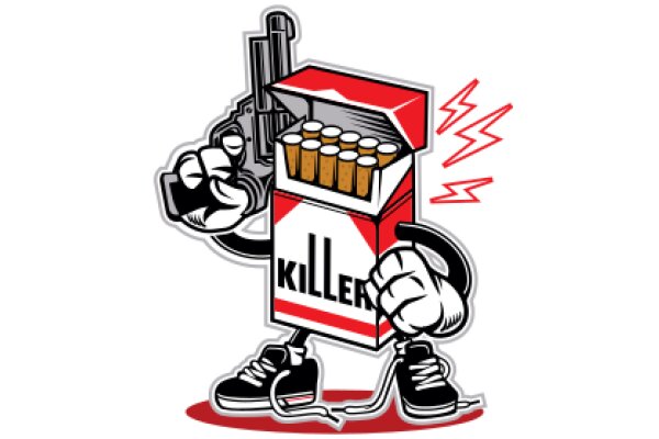 Killer Cigarettes: A Cartoon Character with a Surprising Twist