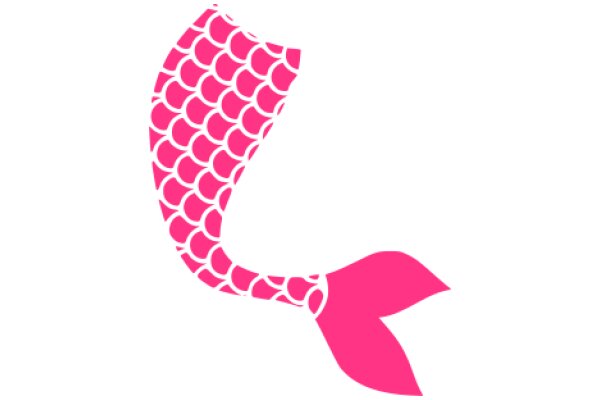 Stylish Pink Mermaid Tail Design