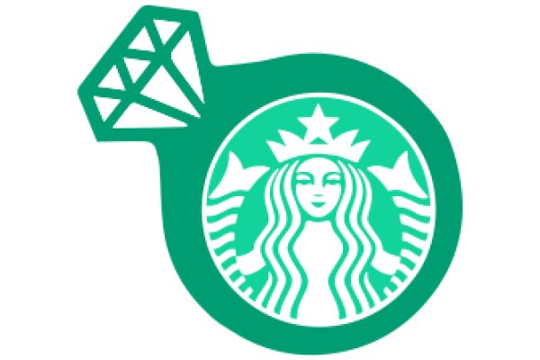 Starbucks Logo with a Diamond Twist