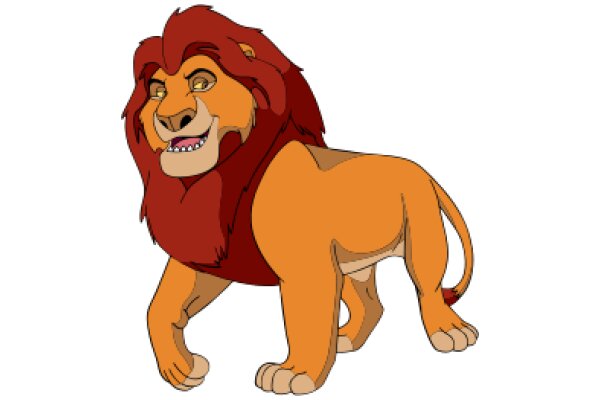 The Lion's Smile: A Cartoon Adventure