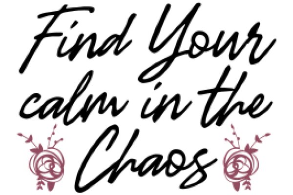 Inspirational Quote: Find Your Calm in the Chaos