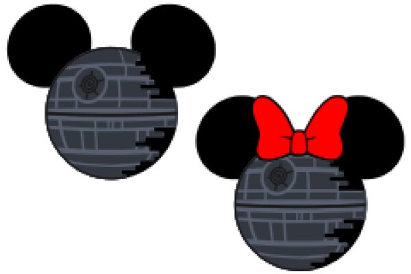 A Playful Pair: Mickey Mouse and the Death Star