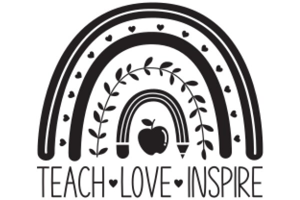 Inspirational Teaching Logo: A Symbol of Love, Inspiration, and Education