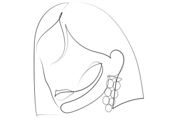 Stylized Illustration of a Person's Profile