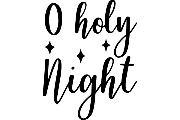 O Holy Night: A Festive Greeting