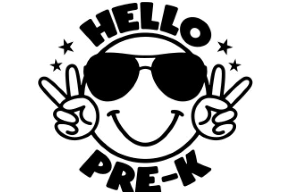 Welcome to Pre-K: The Hello Pre-K Logo