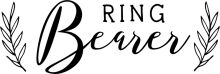 Elegant Ring Bearer Logo