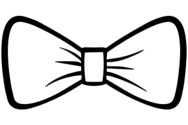 Stylish Bowtie Icon in