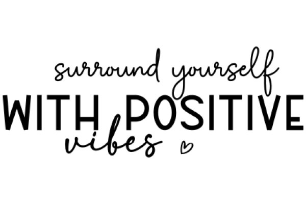 Inspirational Quote: Surround Yourself with Positive Vibes