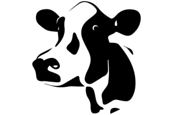 Silhouette of a Cow