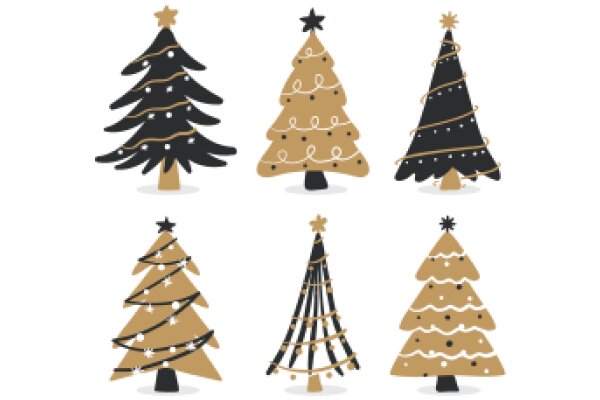 A Festive Collection: Six Stylish Christmas Trees