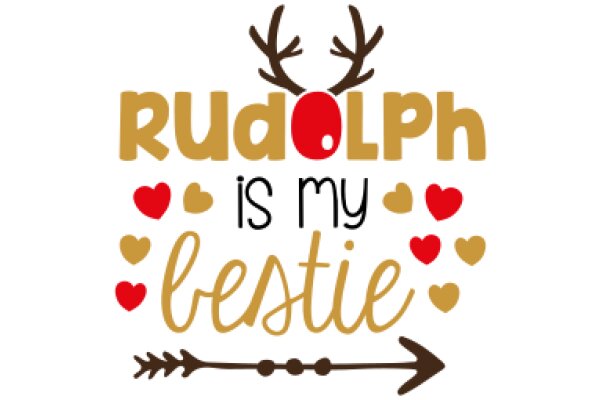 Rudolph the Reindeer's Festive Holiday Greeting