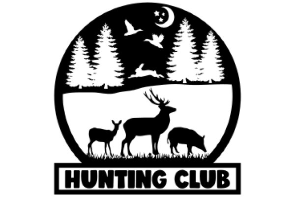 Hunting Club: A Silhouette of Nature and Wildlife