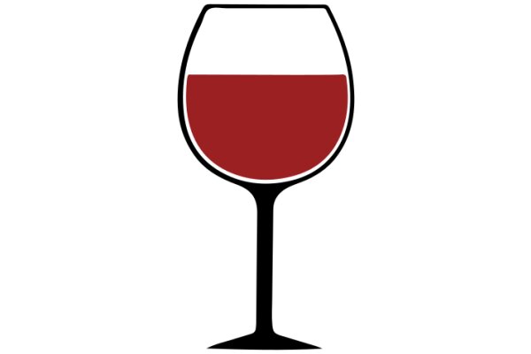 Simplistic Wine Glass Icon