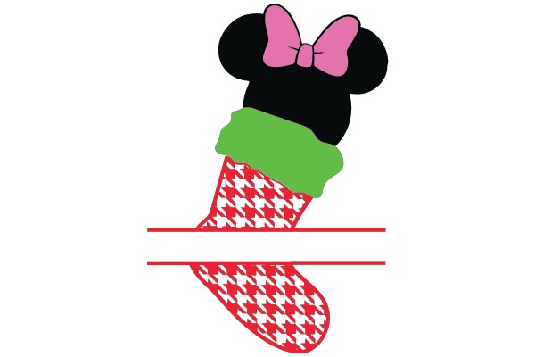 Minnie Mouse's Festive Christmas Stocking