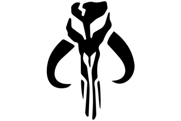 Stylized Logo of a Creature with Horns