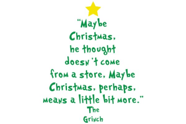 A Festive Christmas Quote with a Touch of Humor