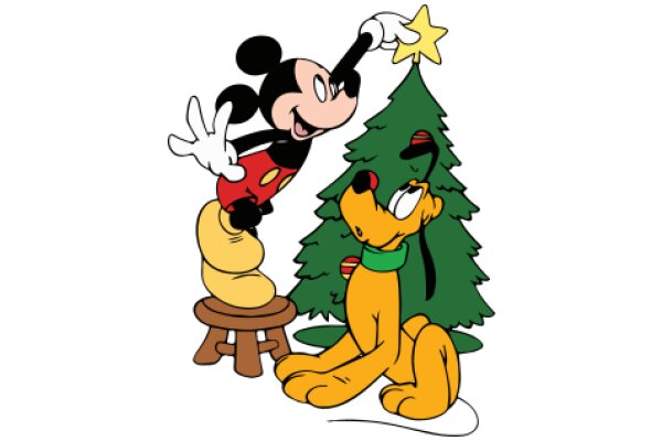 Mickey Mouse and Pluto's Christmas Adventure