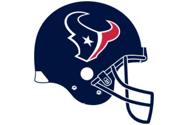 Houston Texans Football Helmet with Logo