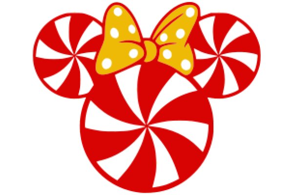 Candy-Inspired Mickey Mouse Logo