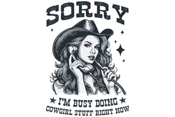 Sorry, I'm Busy Doing Cowgirl Stuff Right Now