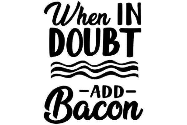 When in Doubt, Add Bacon