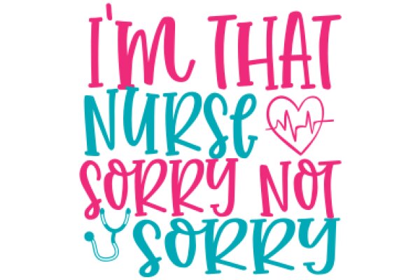 I'm That Nurse: Sorry Not Sorry