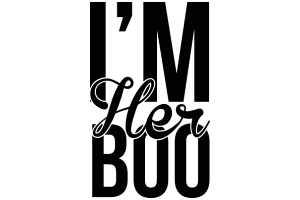 I'm Her Boo: A Playful Take on the Iconic 'I Love Lucy' Logo