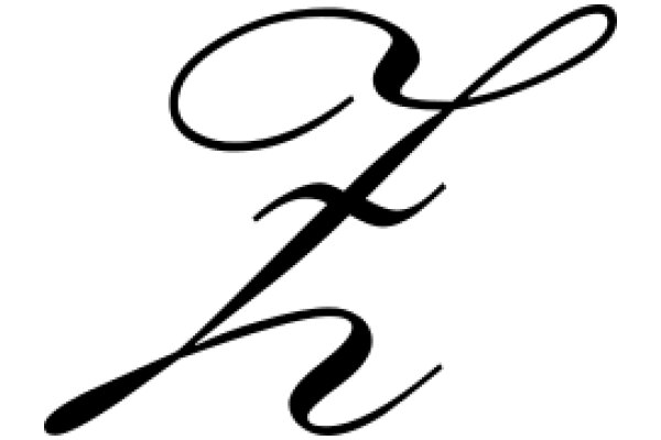 Elegant Black Calligraphy: The Art of Handwriting