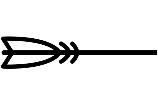 Simplistic Logo of an Arrow