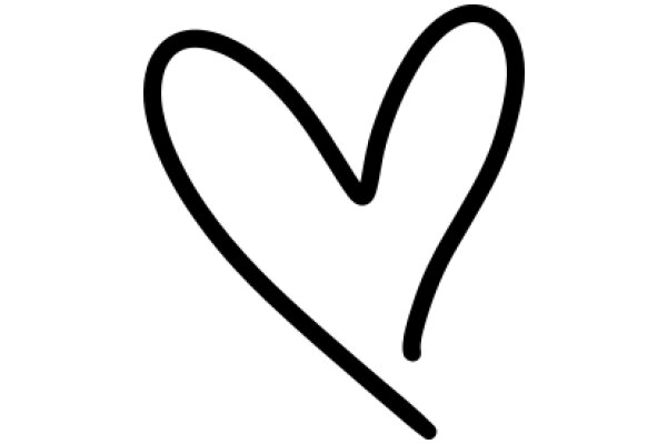 Simplistic Heart Drawing