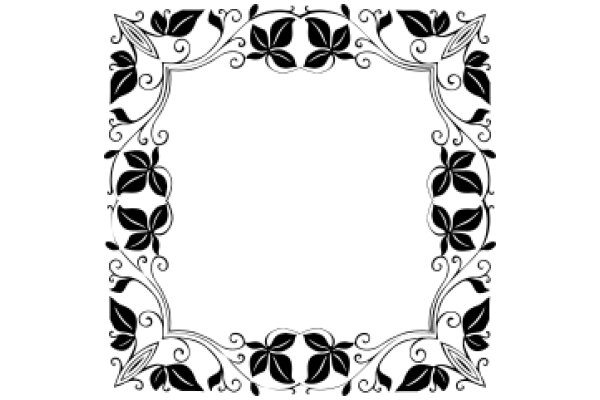 Elegant Floral Border