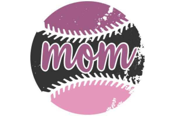 Mom: A Graphic Design of a Baseball Logo