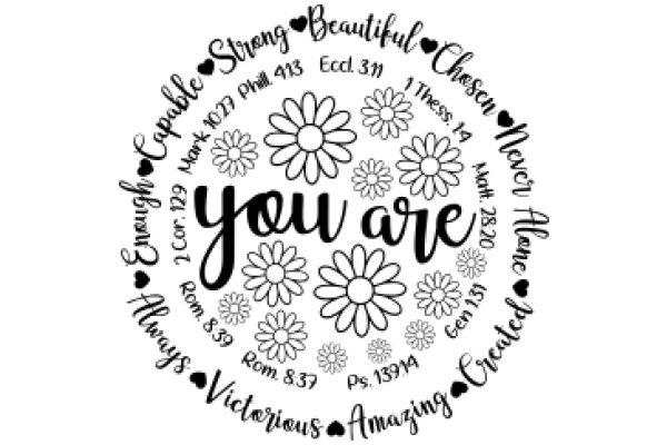 A Circle of Affirmations: You Are Loved and Capable