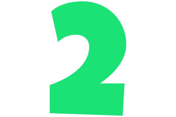 Simplistic Green Number Two