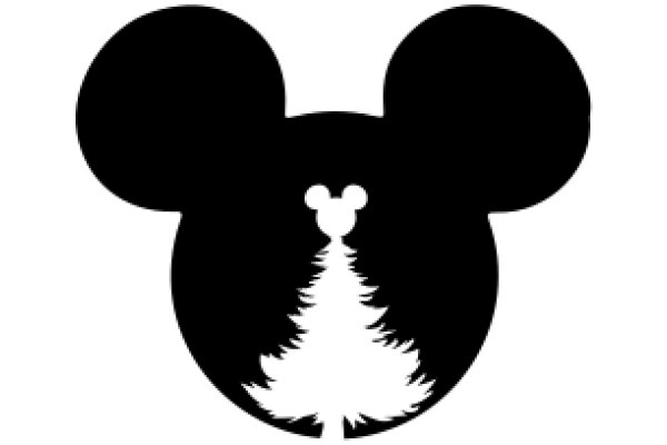 Minimalist Mickey Mouse Logo