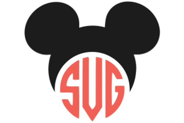 Minimalist Mickey Mouse Logo with SUG Text