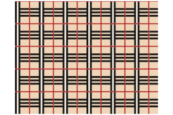 Patterned Grid Design: A Visual Exploration of Geometric Artistry