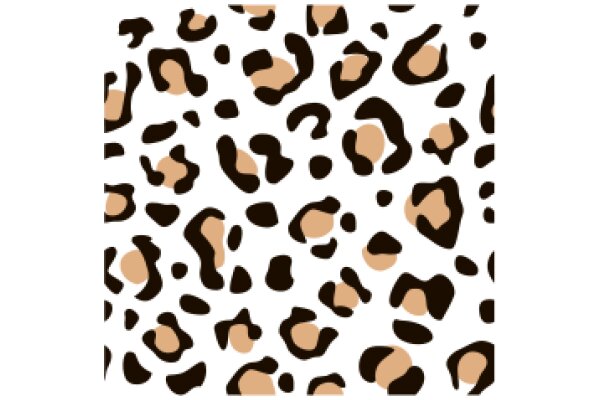 A Close-Up of a Leopard Print Pattern