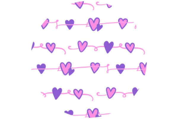 A Collection of Pink Heart Designs