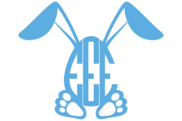 Stylized Blue Bunny Logo