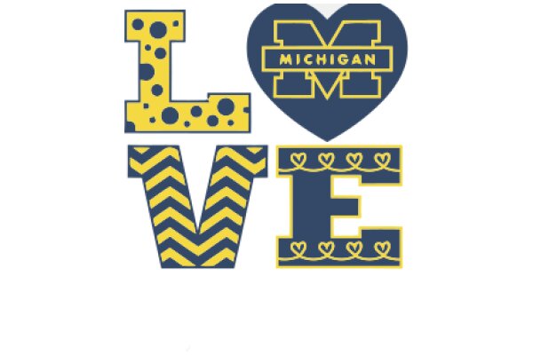 Michigan Love: A Graphic Display of Affection for the Wolverines