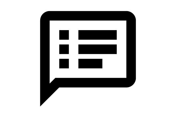 Simplistic Chatbot Icon