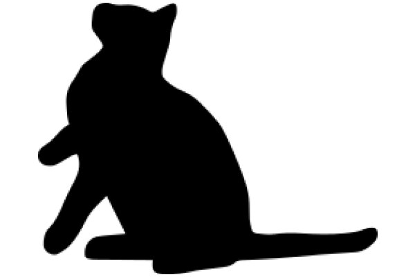 Silhouette of a Cat: A Simple, Elegant Design