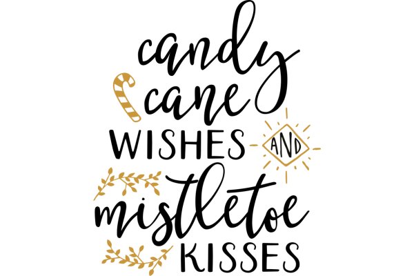 Candy Cane Wishes: A Festive Message of Sweetness and Goodwill